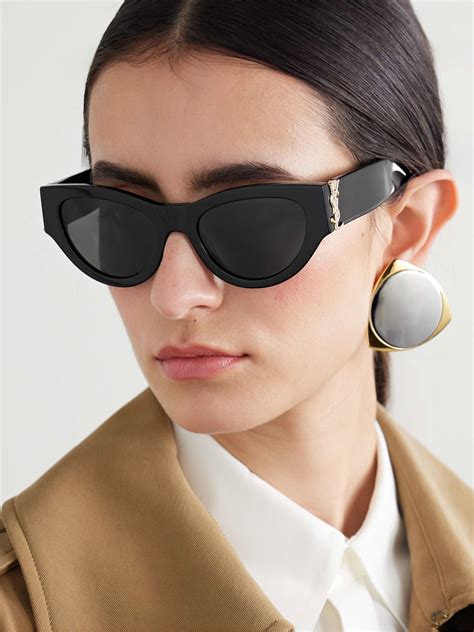 ysl oversized sunglasses|yves saint laurent sunglasses women's.